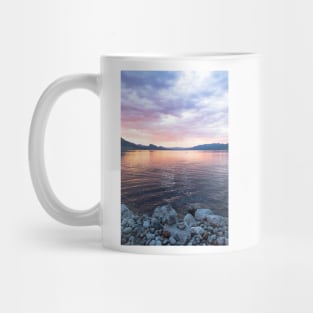 Colorful Summer Sunset View of Okanagan Lake Mug